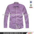 non-iron 100% cotton french front luxury for less strip shirt